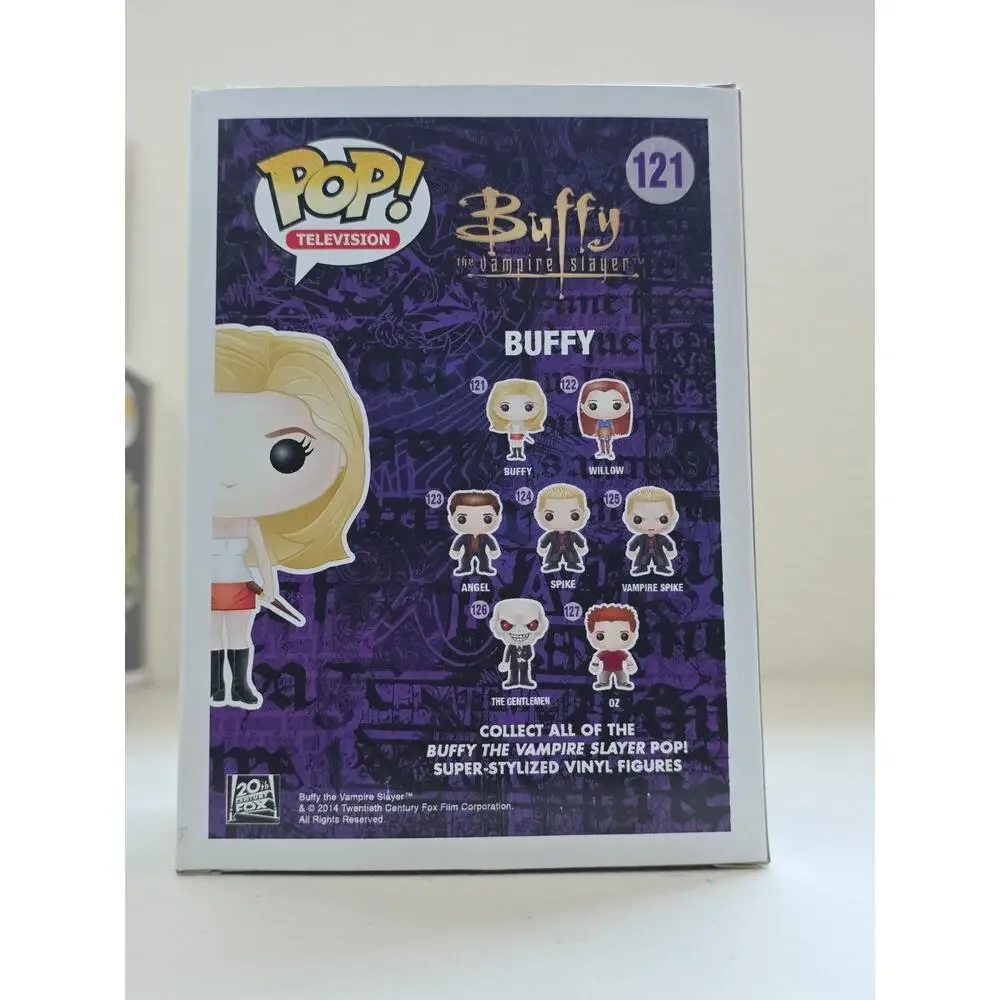 Funko Pop! TV Buffy (Blood) #121 SDCC 2014- Vampire Slayer with Plastic Case - Picture 3 of 6